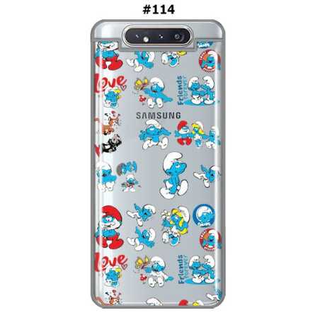 Silikonska Maskica za Galaxy A80 - Šareni motivi 78940