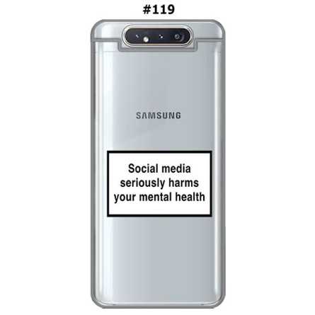 Silikonska Maskica za Galaxy A80 - Šareni motivi 78945