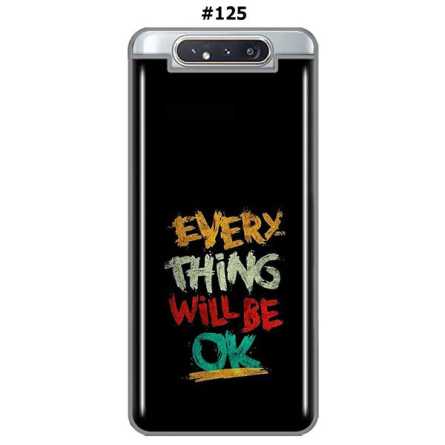 Silikonska Maskica za Galaxy A80 - Šareni motivi 78951