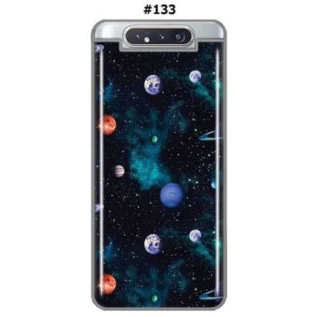 Silikonska Maskica za Galaxy A80 - Šareni motivi 78959