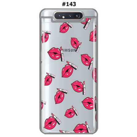 Silikonska Maskica za Galaxy A80 - Šareni motivi 78969