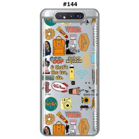 Silikonska Maskica za Galaxy A80 - Šareni motivi 78970
