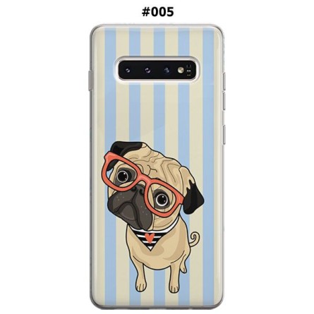 Silikonska Maskica za Galaxy S10 Plus - Šareni motivi 79531