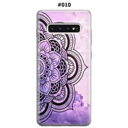 Silikonska Maskica za Galaxy S10 Plus - Šareni motivi 79536