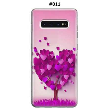 Silikonska Maskica za Galaxy S10 Plus - Šareni motivi 79537