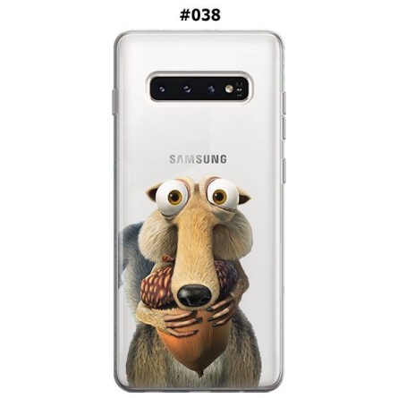 Silikonska Maskica za Galaxy S10 Plus - Šareni motivi 79564