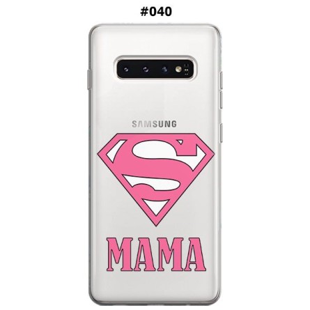 Silikonska Maskica za Galaxy S10 Plus - Šareni motivi 79566