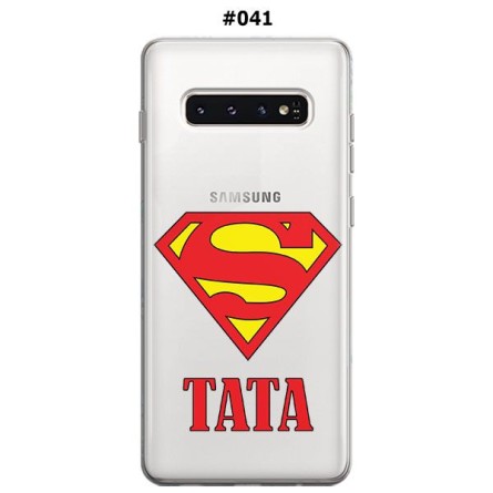 Silikonska Maskica za Galaxy S10 Plus - Šareni motivi 79567