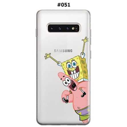 Silikonska Maskica za Galaxy S10 Plus - Šareni motivi 79577