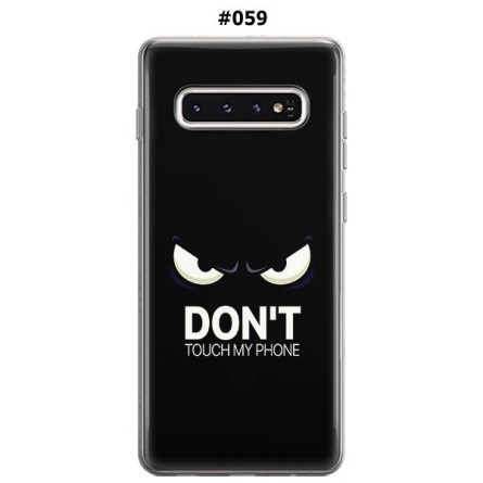 Silikonska Maskica za Galaxy S10 Plus - Šareni motivi 79585