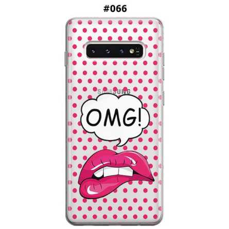Silikonska Maskica za Galaxy S10 Plus - Šareni motivi 79592