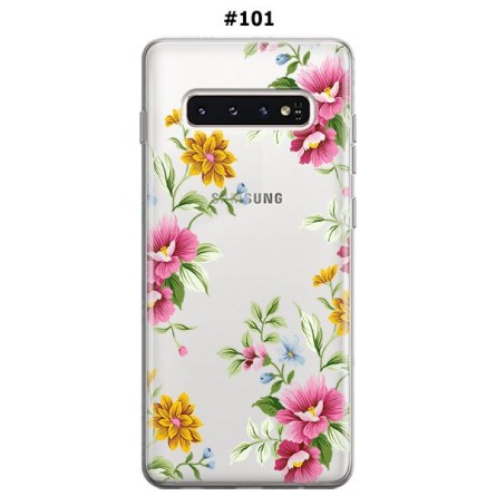 Silikonska Maskica za Galaxy S10 Plus - Šareni motivi 79627