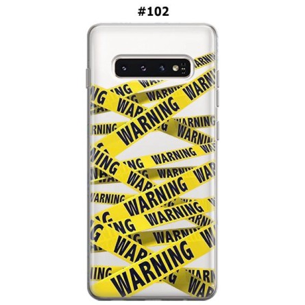Silikonska Maskica za Galaxy S10 Plus - Šareni motivi 79628