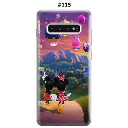 Silikonska Maskica za Galaxy S10 Plus - Šareni motivi 79641