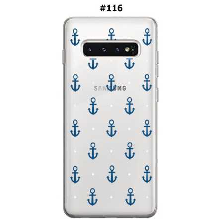 Silikonska Maskica za Galaxy S10 Plus - Šareni motivi 79642