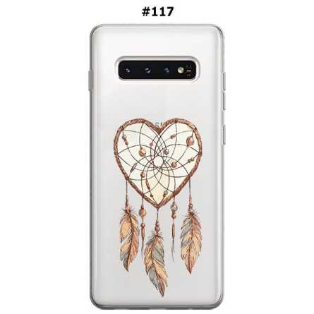 Silikonska Maskica za Galaxy S10 Plus - Šareni motivi 79643