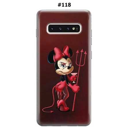 Silikonska Maskica za Galaxy S10 Plus - Šareni motivi 79644