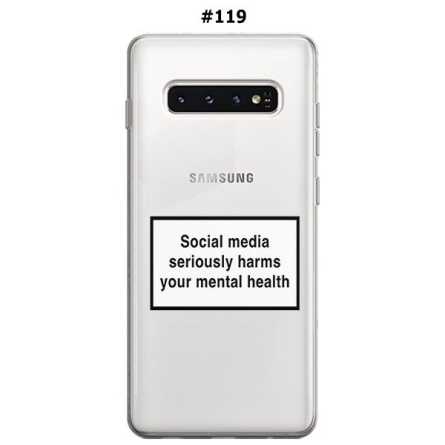 Silikonska Maskica za Galaxy S10 Plus - Šareni motivi 79645