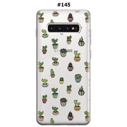 Silikonska Maskica za Galaxy S10 Plus - Šareni motivi 79671