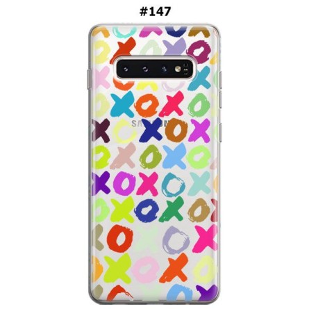 Silikonska Maskica za Galaxy S10 Plus - Šareni motivi 79673