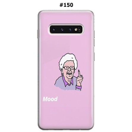 Silikonska Maskica za Galaxy S10 Plus - Šareni motivi 79676