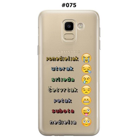 Silikonska Maskica za Galaxy J6 (2018) - Šareni motivi 82226