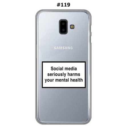 Silikonska Maskica za Galaxy J6 Plus - Šareni motivi 82445