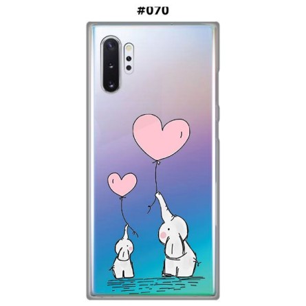 Silikonska Maskica za Galaxy Note 10 Plus - Šareni motivi 83271