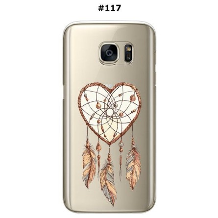 Silikonska Maskica za Galaxy S7 Edge - Šareni motivi 118600