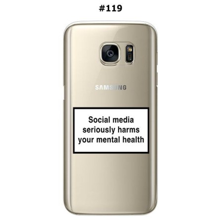 Silikonska Maskica za Galaxy S7 Edge - Šareni motivi 118602