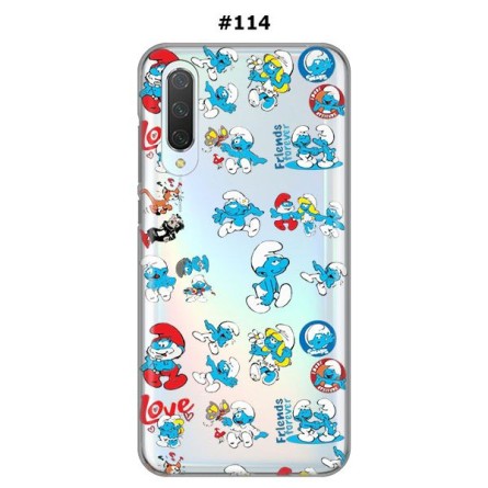 Silikonska Maskica za Mi 9 Lite  - Šareni motivi 95789
