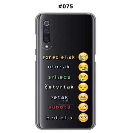 Silikonska Maskica za Mi 9  - Šareni motivi 102845