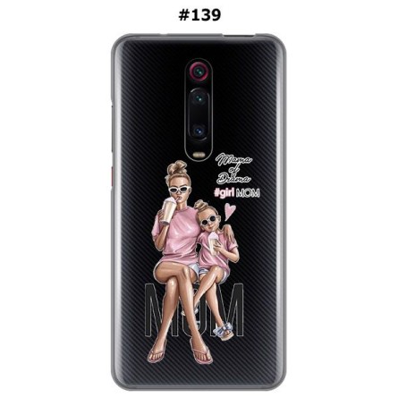 Silikonska Maskica za Mi 9 T / Mi 9 T Pro  - Šareni motivi 92664