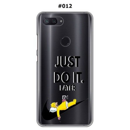 Silikonska Maskica za Mi 8 Lite  - Šareni motivi 92362