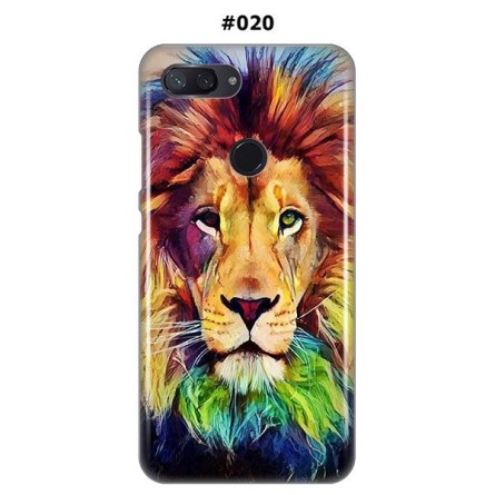 Silikonska Maskica za Mi 8 Lite  - Šareni motivi 92370