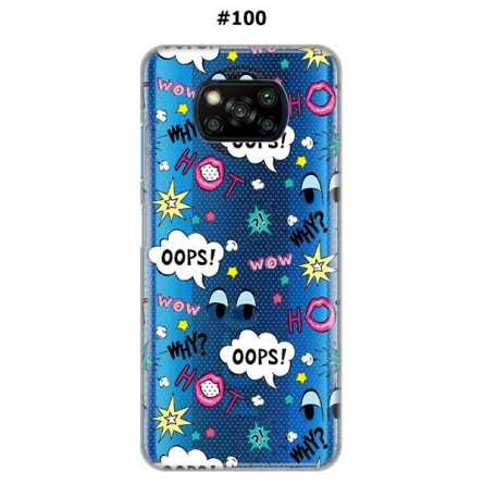 Silikonska Maskica za Poco X3 NFC / Poco X3 Pro - Šareni motivi 129243