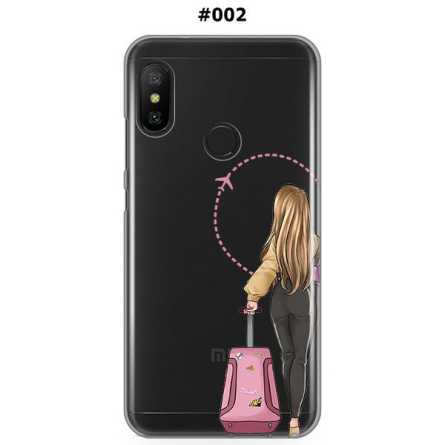 Silikonska Maskica za Mi A2 Lite / Redmi 6 Pro  - Šareni motivi 93751