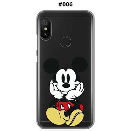 Silikonska Maskica za Mi A2 Lite / Redmi 6 Pro  - Šareni motivi 93755