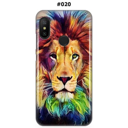 Silikonska Maskica za Mi A2 Lite / Redmi 6 Pro  - Šareni motivi 93769