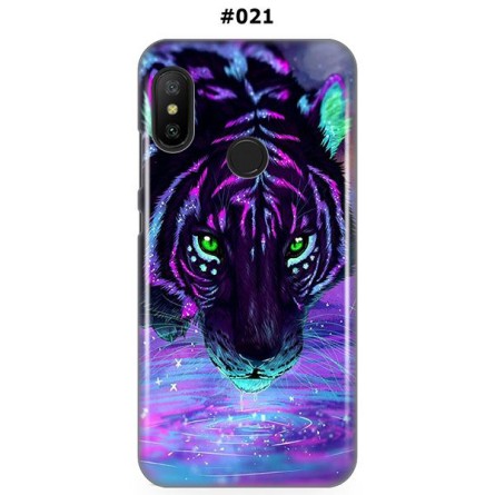 Silikonska Maskica za Mi A2 Lite / Redmi 6 Pro  - Šareni motivi 93770