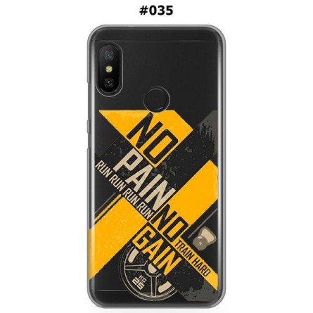 Silikonska Maskica za Mi A2 Lite / Redmi 6 Pro  - Šareni motivi 93784