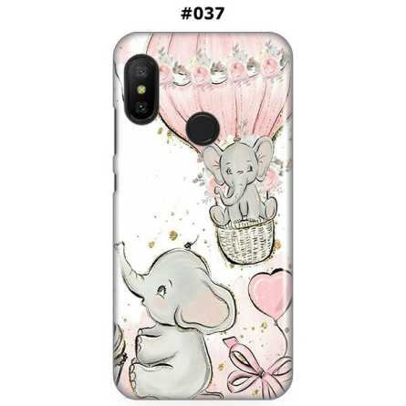 Silikonska Maskica za Mi A2 Lite / Redmi 6 Pro  - Šareni motivi 93786
