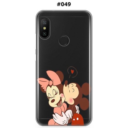 Silikonska Maskica za Mi A2 Lite / Redmi 6 Pro  - Šareni motivi 93798