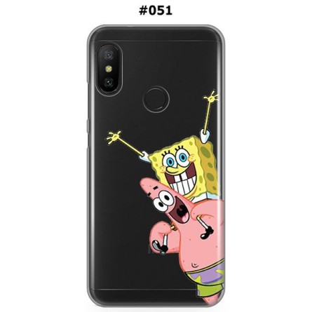 Silikonska Maskica za Mi A2 Lite / Redmi 6 Pro  - Šareni motivi 93800