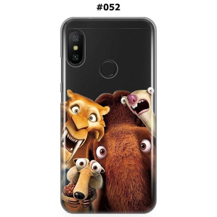 Silikonska Maskica za Mi A2 Lite / Redmi 6 Pro  - Šareni motivi 93801