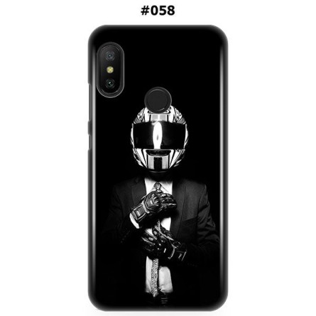 Silikonska Maskica za Mi A2 Lite / Redmi 6 Pro  - Šareni motivi 93807