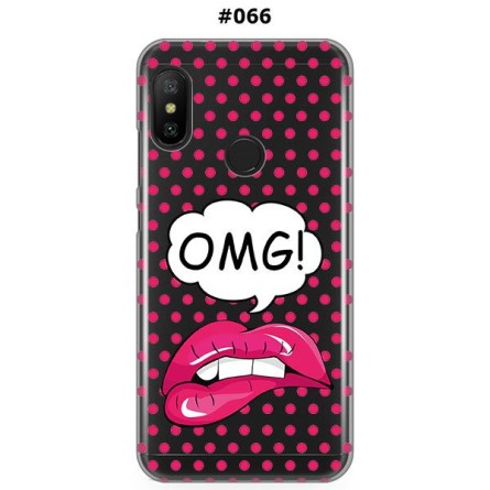Silikonska Maskica za Mi A2 Lite / Redmi 6 Pro  - Šareni motivi 93815