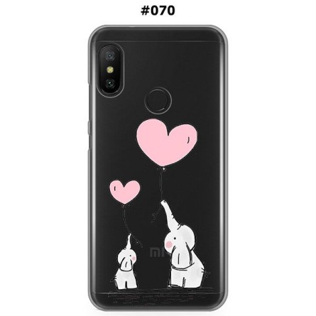 Silikonska Maskica za Mi A2 Lite / Redmi 6 Pro  - Šareni motivi 93819