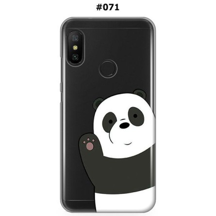 Silikonska Maskica za Mi A2 Lite / Redmi 6 Pro  - Šareni motivi 93820