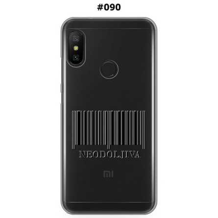 Silikonska Maskica za Mi A2 Lite / Redmi 6 Pro  - Šareni motivi 93839